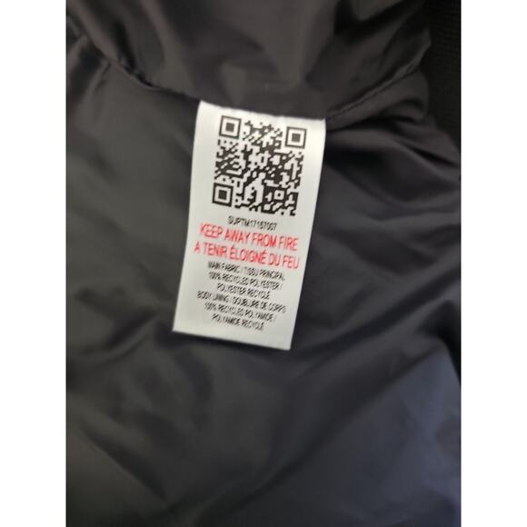 Supply & Demand Jacket Men Size Medium Black Zipper Pockets Fur Parka - Picture 7 of 11